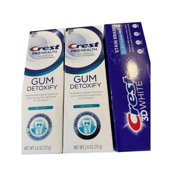 Crest Oral-B 7 Piece Oral Care Bundle Toothpaste and Toothbrush - Picture 6 of 12